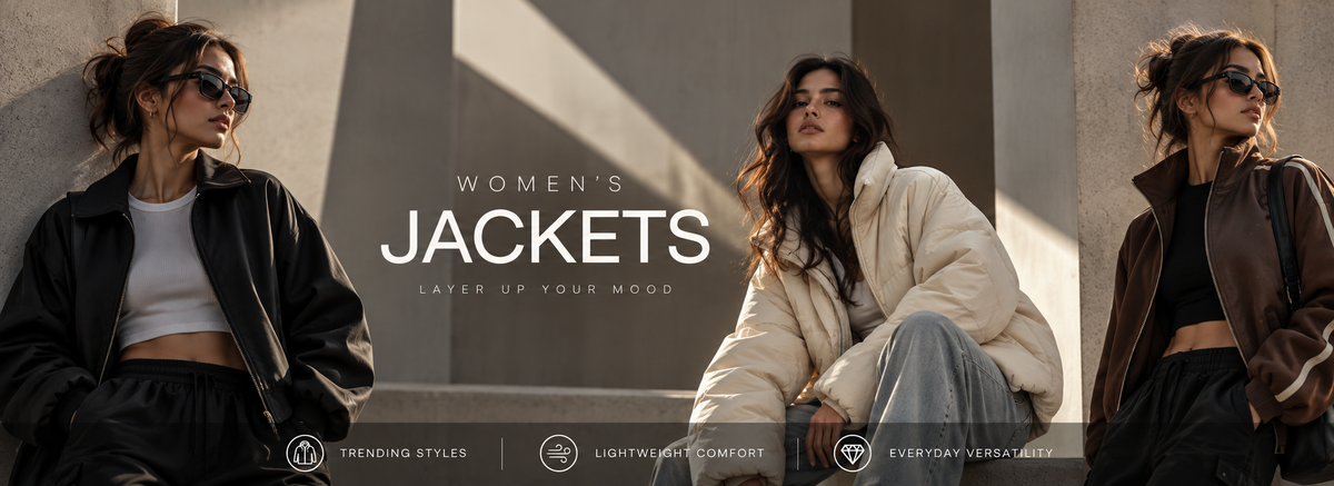 Women's Jackets banner