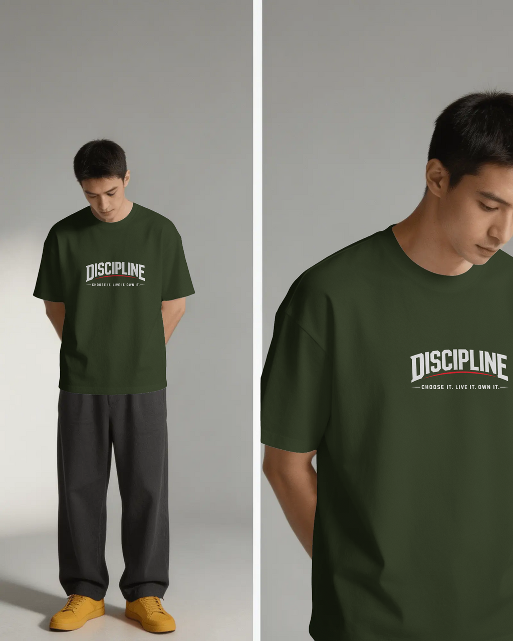 Discipline — Unisex Classic Crew Tee