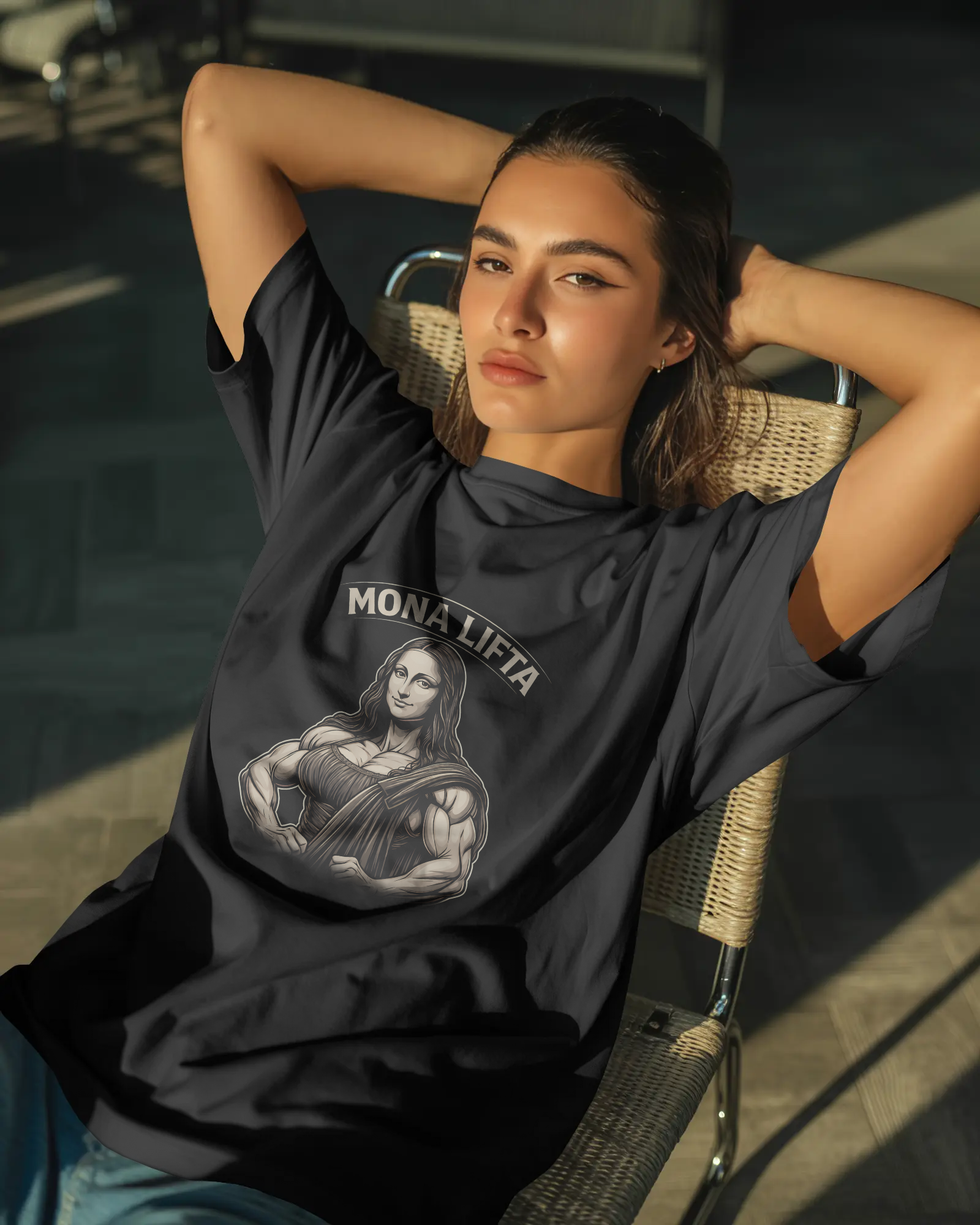 Mona Lifta  - Oversized and Unisex Tee