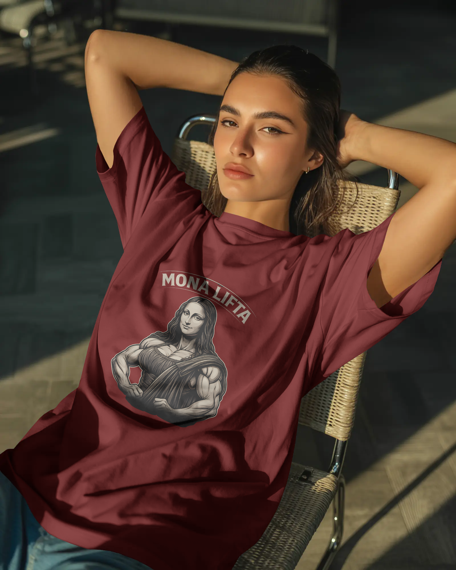 Mona Lifta  - Oversized and Unisex Tee