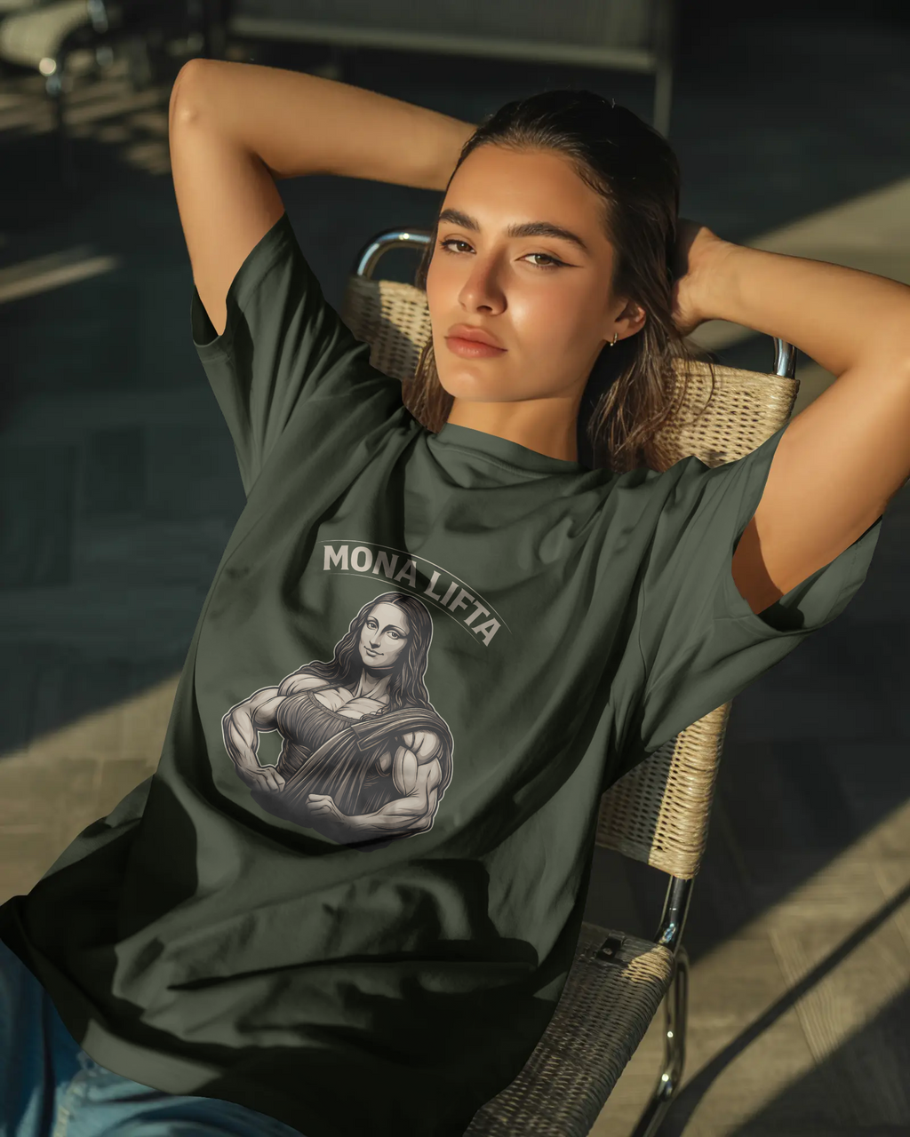 Mona Lifta  - Oversized and Unisex Tee